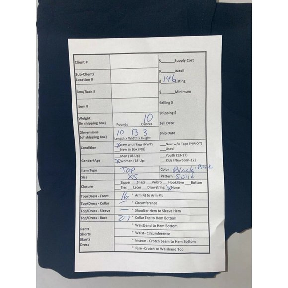 NWT The Wall Flower XS Women Dress Black Pink Lace-Up Tie V Neck - Picture 5 of 5